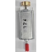 Roco 147116 Alkatrész, motor lendkerékkel és csiga fogaskerékkel