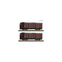 Roco 34583 2er Set ged.Güterw. ÖBB