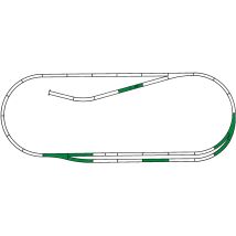 Roco 42011 C sínkészlet RocoLine gumiágyazatos sínhez