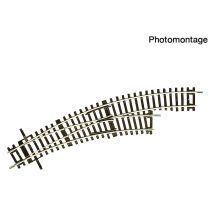 Roco 42467 RocoLine Íves váltó, BWR, R2/3, kézi, jobbos