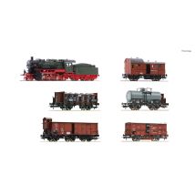 Roco 61481 Jahreszug 2021 Porosz vonat szett , G8.2 gőzmozdony tehervagonokkal, KPEV I, hangdekóderrel