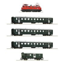 Roco 61493 Vonat szerelvény, Rh 1670 villanymozdony személyvagonokkal, ÖBB IV