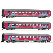 Roco 6200025 Személykocsi készlet, Corail, Ouigo, SNCF VI, 2. készlet
