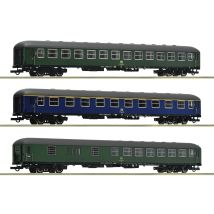 Roco 6200051 Gyorsvonati személykocsi készlet, Hispania-Express, D 377, DB IV, 1. készlet