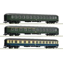 Roco 6200053 Gyorsvonati személykocsi készlet, Hispania-Express, D 377, DB IV, 3. készlet