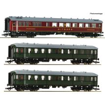 Roco 6200057 Személykocsi készlet. Zwickauer Tradizionszug, DR IV, 2. készlet