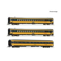 Roco 6200082 Személykocsi készlet, ABmz + Bmpv/Bpwmz, RegioJet VI