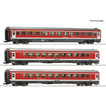 Roco 6200096 Személykocsi készlet, München-Nürnberg Express, DB AG VI, 1. készlet