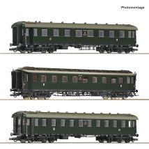 Roco 6200112 Gyorsvonati személykocsi készlet, PKP III