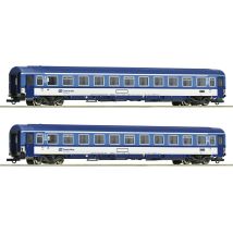 Roco 6200157 Személykocsi készlet, 2.o., Bmz, Eurofima, CD VI