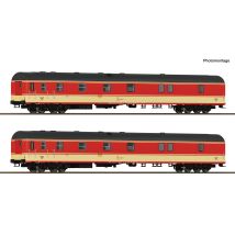 Roco 6200180 2er Set Bahnpostwagen &Ouml;BB Jaffa DC