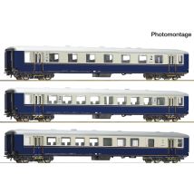 Roco 6200244 Szem&eacute;lykocsi k&eacute;szlet, Schlieren, Regiobahn VI