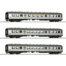 Roco 6280023 Ingaj&aacute;rati szem&eacute;lykocsi k&eacute;szlet, Silberlinge,&nbsp;DB IV