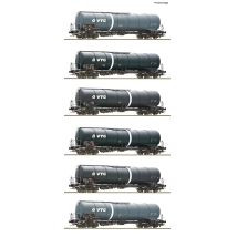 Roco 6600007 Display, Tartálykocsi készlet, Zans, VTG VI