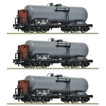 Roco 6600062 Tartálykocsi fékházzal készlet, DRG II