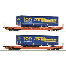 Roco 6600064 Zsebeskocsi készlet, Sdgnss/T5, LKW Walter félptókocsival, WASCOSA VI