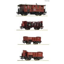 Roco 6600073 Teherkocsi készlet, K.P.E.V. I