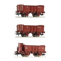 Roco 6600088 Nyitott teherkocsi készlet, L, FS II-III