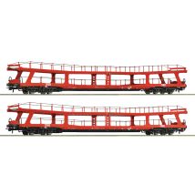 Roco 6600105 Autószálító kocsi készlet, DDm, ÖBB VI
