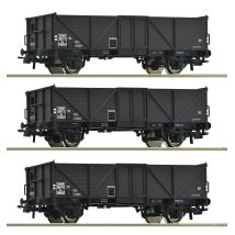 Roco 6600141 Nyitott teherkocsi készlet, Tow, SNCF III