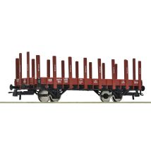 Roco 6600148 Pőrekocsi rakoncákkal, Pdk31, PKP III