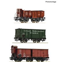 Roco 6600223 Teherkocsi készlet, K.Bay.Sts.B. I