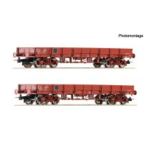 Roco 6600224 Alacsony oldalfalú kocsi készlet, TP, SNCF III-IV