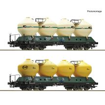Roco 6600236 2er Set Silowagen Raj CSD