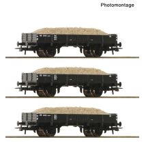 Roco 6600259 3er Set Sandwagen NS