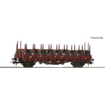 Roco 6600268 Flachwagen + Drahtrollen DB
