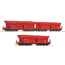 Roco 6600270 &Eacute;rcsz&aacute;ll&iacute;t&oacute; &ouml;n&uuml;r&iacute;tős kocsi k&eacute;szlet, Falns/Faals, DB AG, 1. k&eacute;szlet