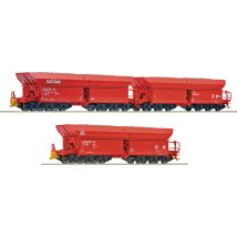 Roco 6600271 &Eacute;rcsz&aacute;ll&iacute;t&oacute; &ouml;n&uuml;r&iacute;tős kocsi k&eacute;szlet, Falns/Faals, DB AG, 2. k&eacute;szlet