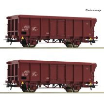 Roco 6600280 2er Set ex. Rolldachwagen DR