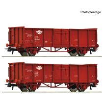 Roco 6600301 Nyitott teherkocsi k&eacute;szlet, Es, M&Aacute;V V