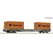 Roco 6600304 Containertragwagen Sgns PKP + Container