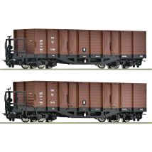 Roco 6640004 Nyitott teherkocsi fékházzal készlet, OOm, ÖBB IV