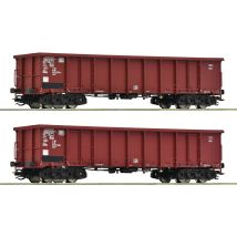 Roco 6680016 Nyitott teherkocsi k&eacute;szlet, Eanos, DR IV