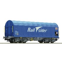 Roco 67316 Ponyvás kocsi Shimmns Rail Sider VI