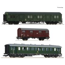 Roco 74010 Személykocsi készlet, Freilassing-kiadás, DB IV, 1. készlet
