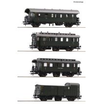 Roco 74014 Személykocsi készlet, DB III