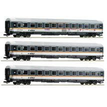 Roco 74018 Személykocsi készlet, Eurofima, ABbmdz/Bmz, ALEX VI