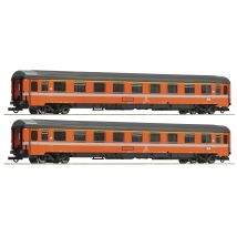 Roco 74033 Személykocsi készlet, EC Mont Cenis, FS IV, 2. készlet