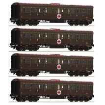 Roco 74093 Kórházvagon szett Centoporte, FS III