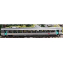 Roco 74539 Személykocsi, 2.o., B10rtu, Corail, SNCF V-VI