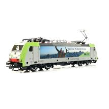 Roco 7510101 Villanymozdony, Re 486 501-0, Alpinist-fest&eacute;s, BLS Cargo VI, hangdek&oacute;derrel