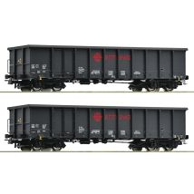 Roco 76001 Nyitott teherkocsi készlet, Eanos, ERMEWA VI