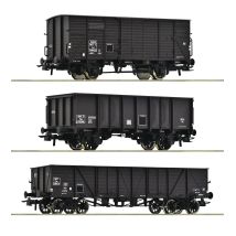 Roco 76004 Nyitott teherkocsi készlet, SNCF III