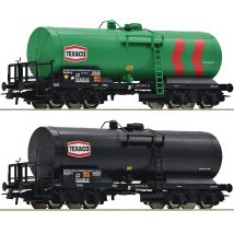 Roco 76013 Tartálykocsi készlet TEXACO, DB IV