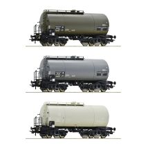 Roco 76015 Tartálykocsi készlet, DRG II