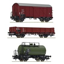 Roco 76018 Teherkocsi készlet, CSD III